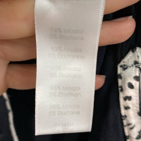 PJ Salvage Black PJ Top - Picture 11 of 12